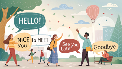 English Expressions for Greetings and Farewell