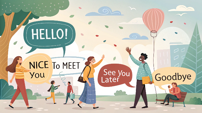 English Expressions for Greetings and Farewell